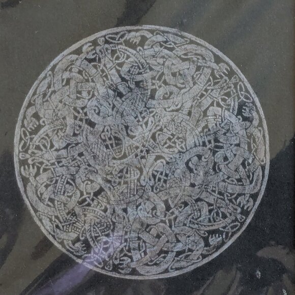 Authentic Handmade Brass Rubbings - Celtic Knotwork & Stirling Pictish Designs - Picture 4 of 8